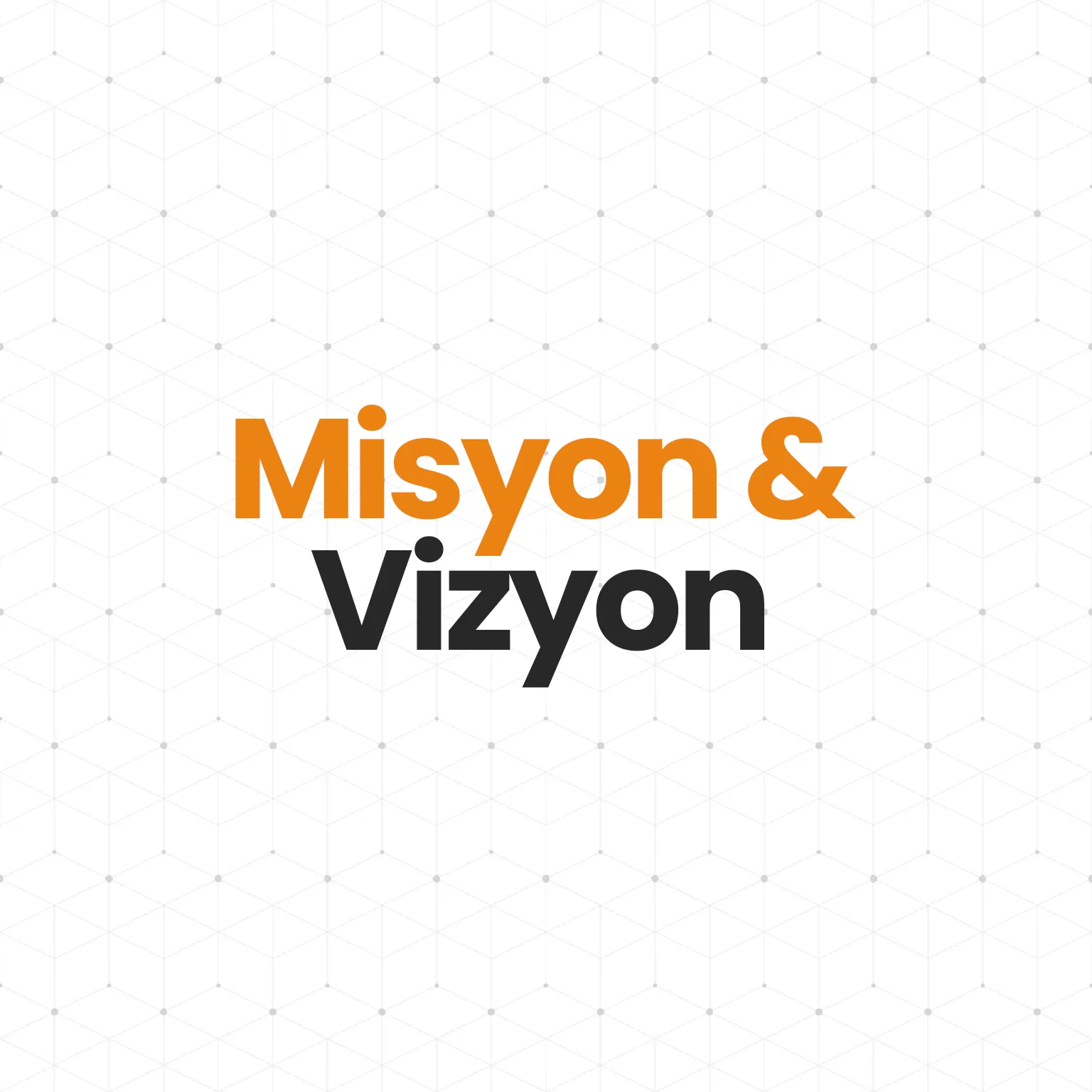 Misyon & Vizyon